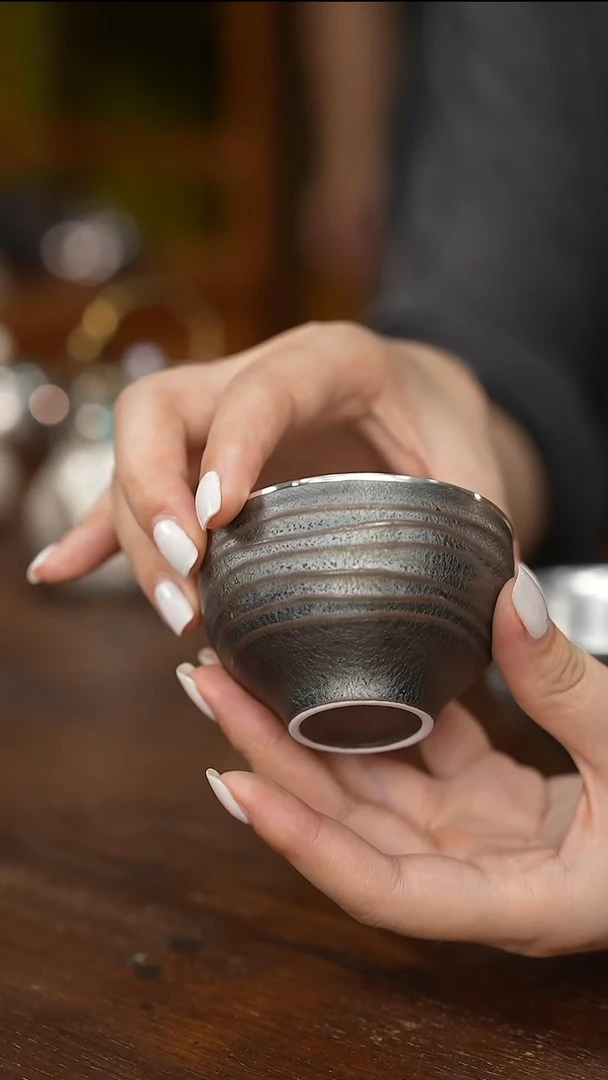 杨匠银坊 器物 茶具 包银杯