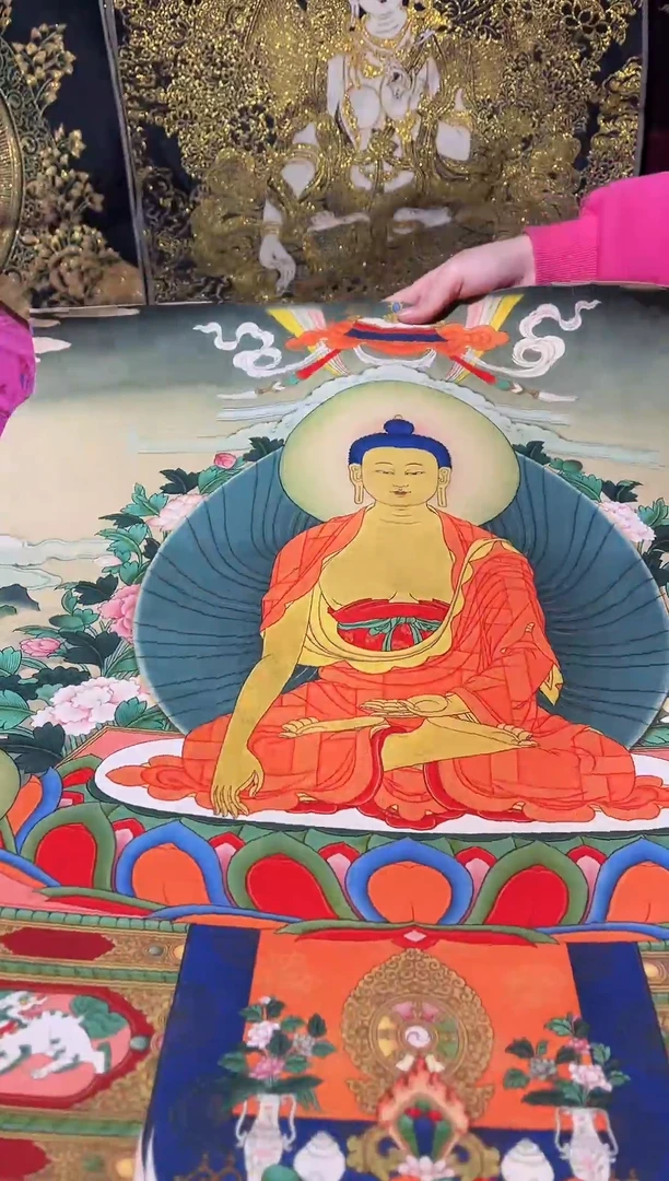 卷轴画东东唐卡tk16