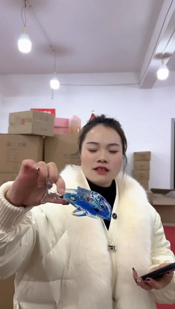 【闪购商品】琉璃迪喜花器-z-晚32