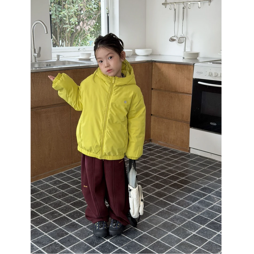 【杜邦棉】儿童硬核暖感防风耐造冲锋衣连帽棉服外套冬25K013