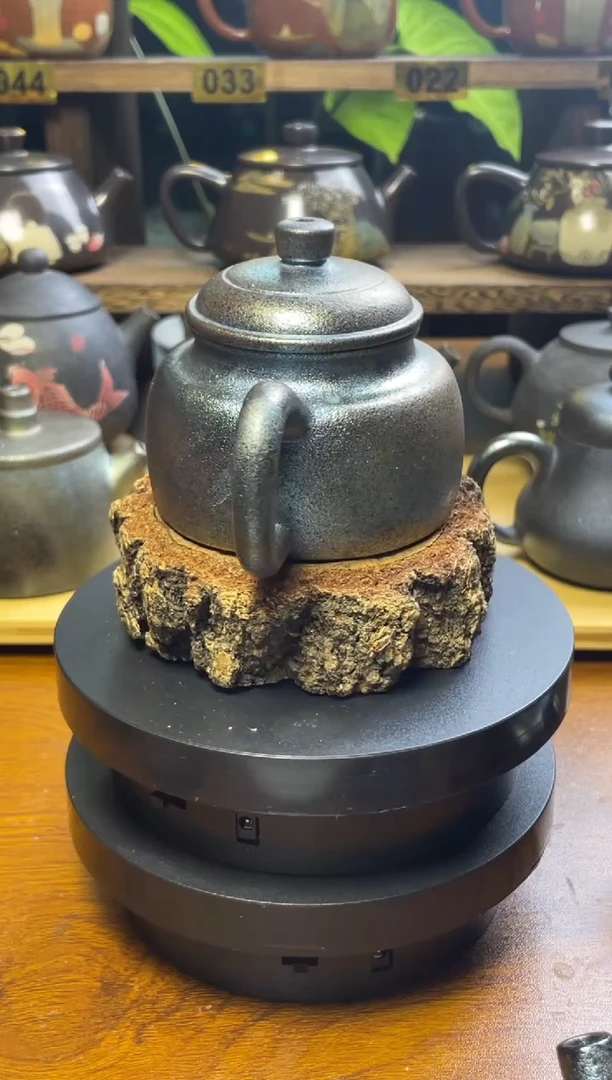杯?**?建水紫陶裸柴烧壶