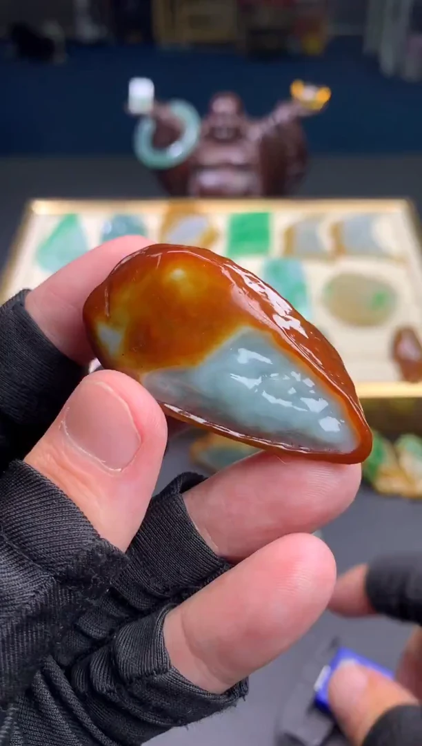 未镶嵌定制翡翠抖*天然翡翠裸石（包工）