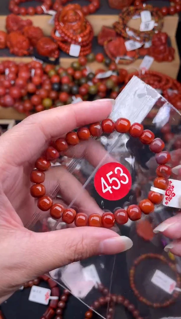 【闪购商品】南红玛瑙珠宝奇石未镶嵌453-7