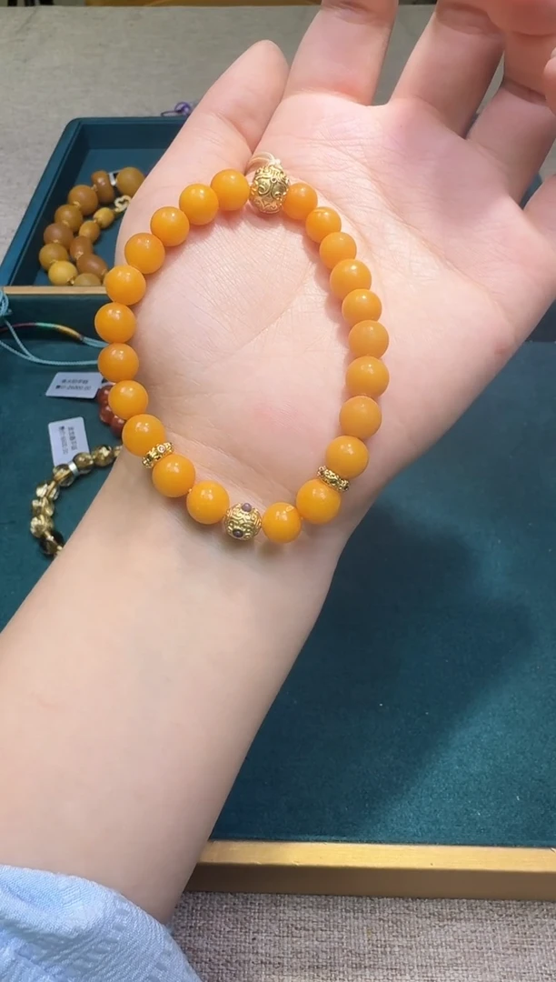 手链琥珀未镶嵌多样性发一件 099