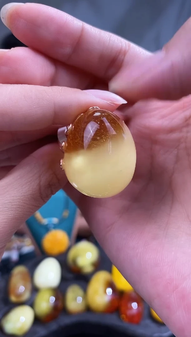 裸石琥珀未镶嵌基地发货 一物一证 顺丰包邮