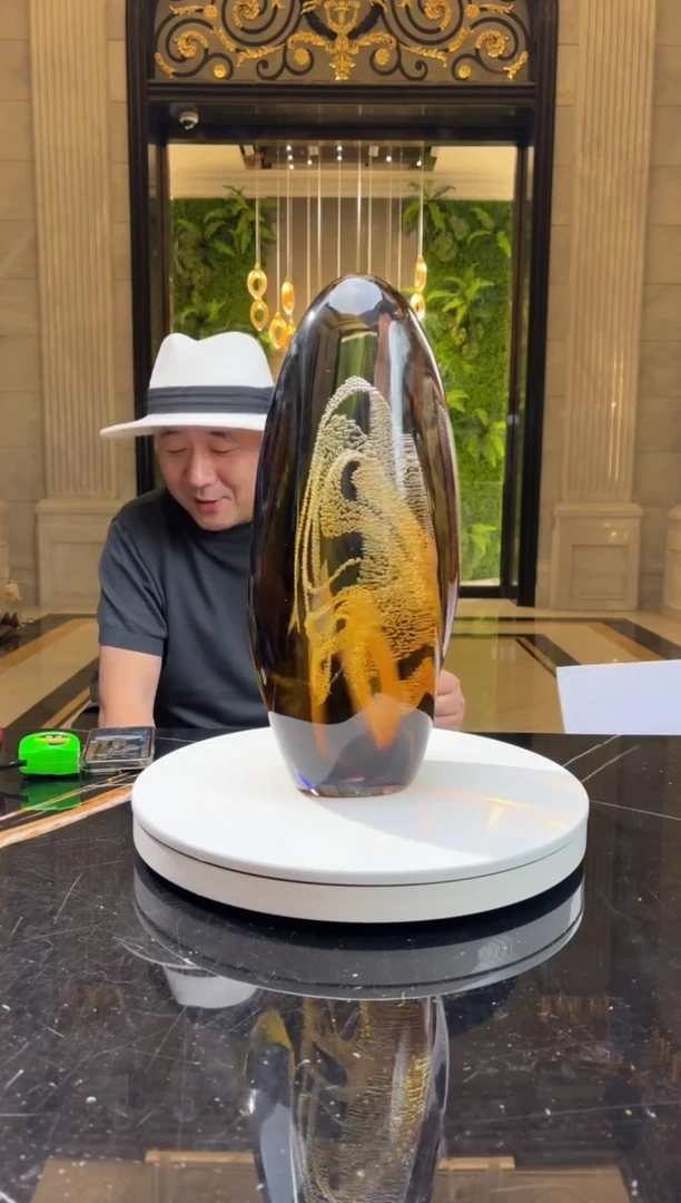 【闪购商品】摆件 月虹艺术琉璃摆件E54