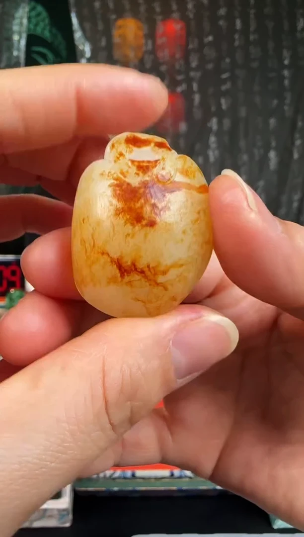 未镶嵌和田玉挂件此****两龙龟