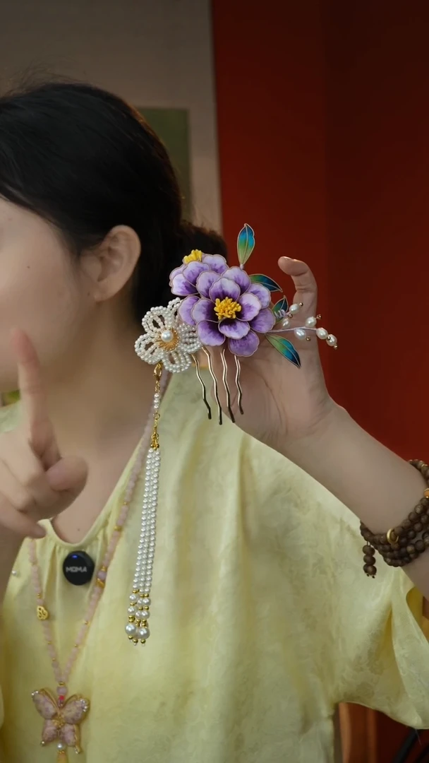 刺绣手工非遗国风饰品