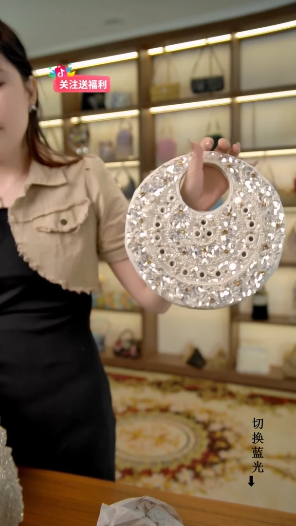 织绣珠绣手提包时尚女神直播间选款