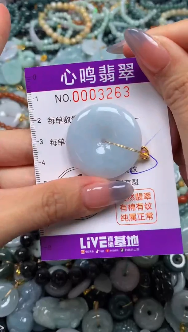 颈饰未镶嵌翡翠闪购003263