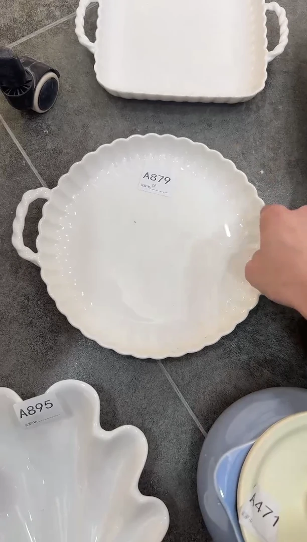 摆件陶A879  仓库清仓微瑕陶瓷餐具（颜色随机）