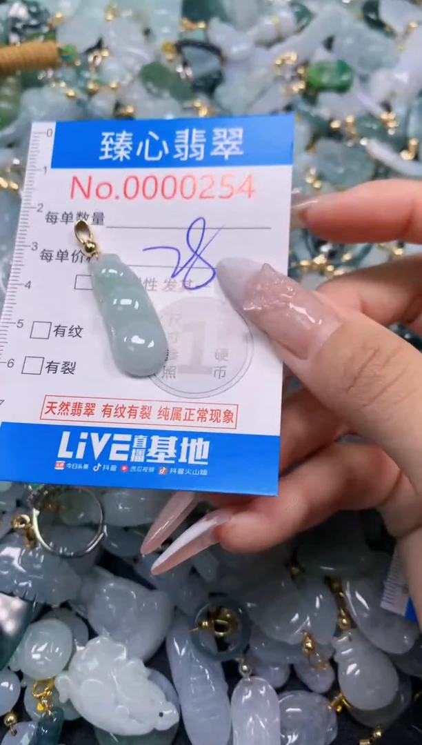吊坠(不含链)未镶嵌翡翠254