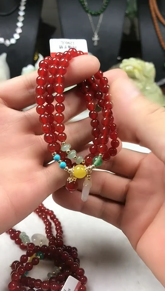 玛瑙/玉髓手串未镶嵌手串