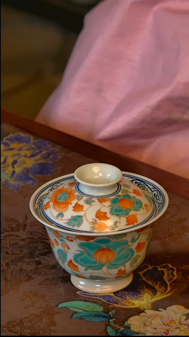 杯手工手绘杯杯很美丽