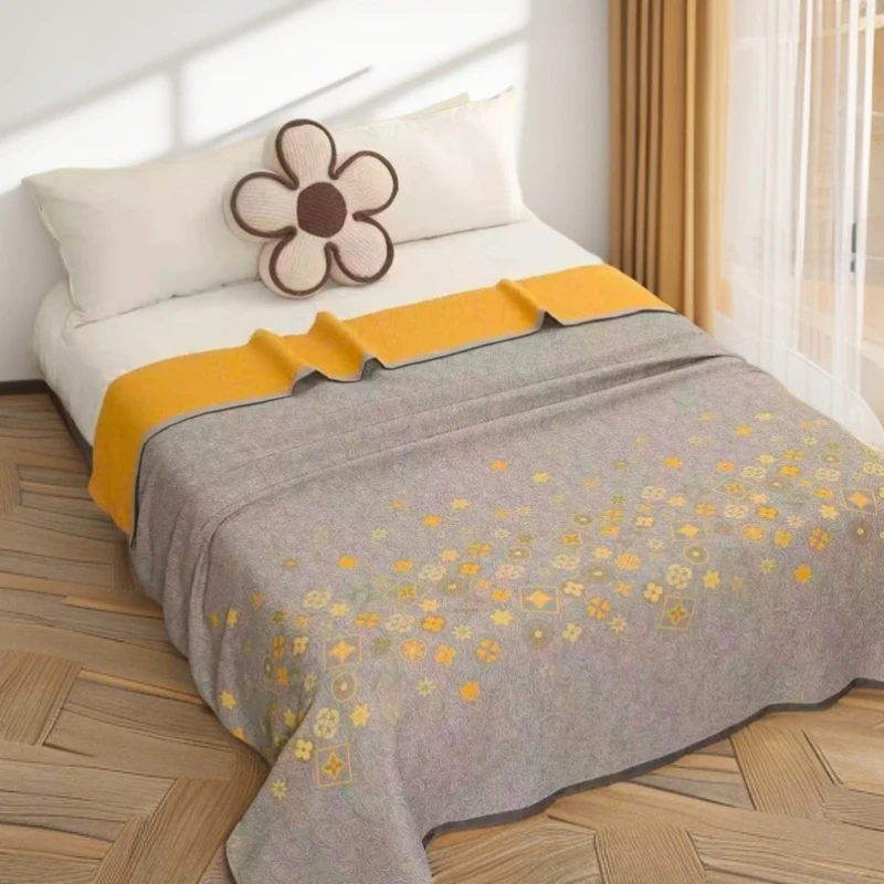 （墨尔本）四季款纱布床盖200*230cm 多功能床盖