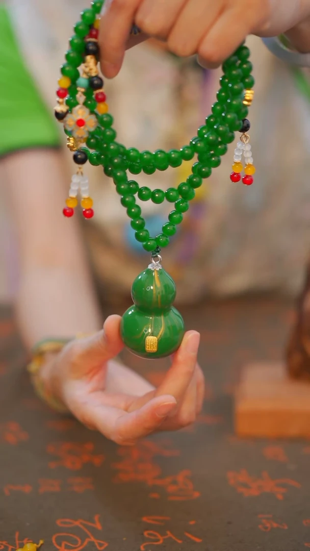 766非遗漆手艺工天然葫芦文玩福禄