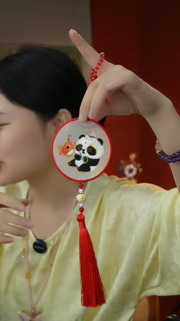 刺绣纯手工非遗国风饰品
