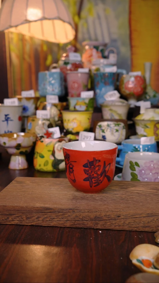 摆件泥垚手作 景德镇手工手绘器物