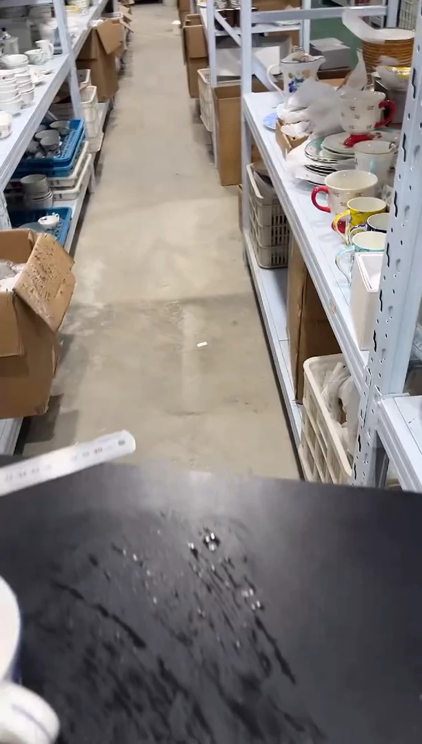 杯子骨瓷（简装）荷花杯子两个