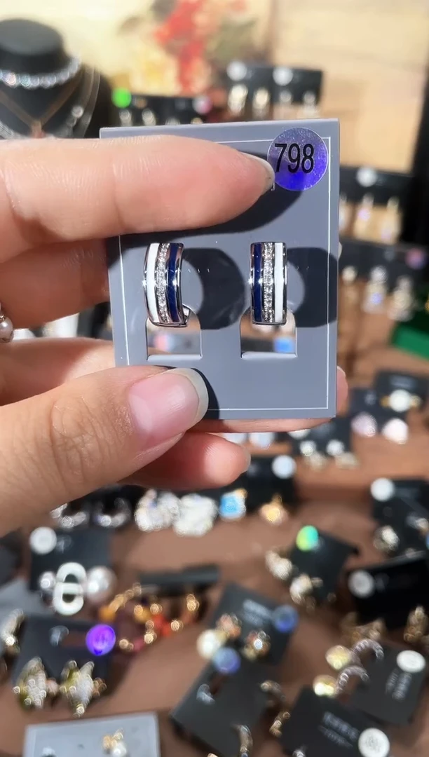 合金925银锆石萱798