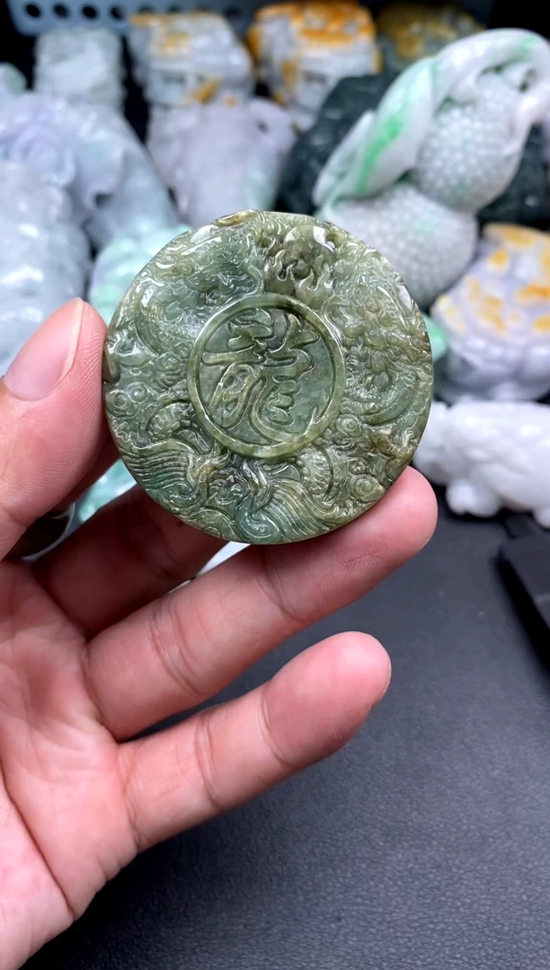 吊坠(不含链)未镶嵌翡翠1