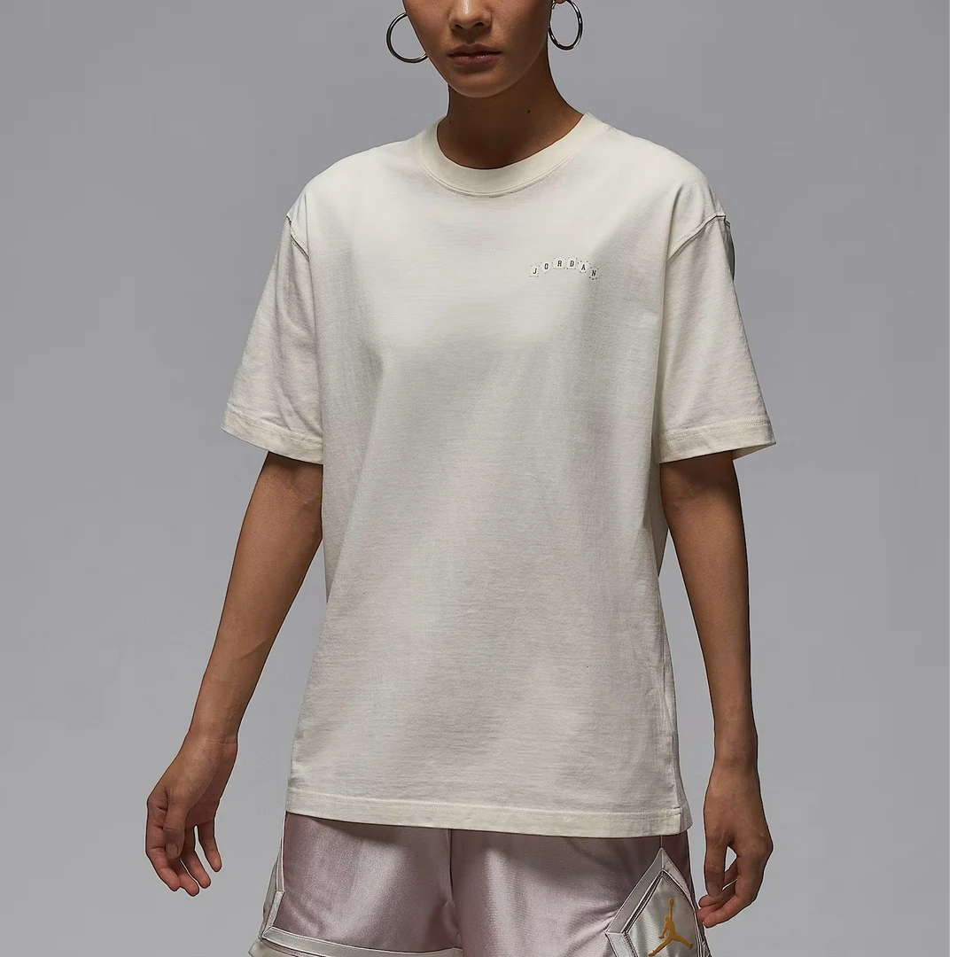 【HN步步高NK】Jordan 女子 新款圆领Oversize 风印花T恤IM3353047