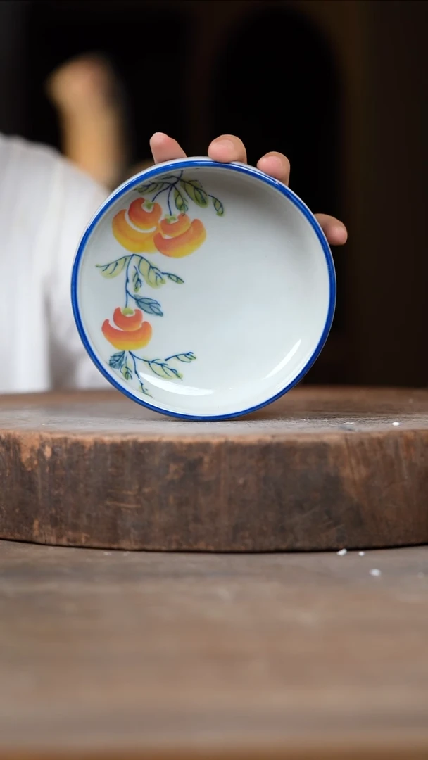 瓷片景德镇高温釉下彩（食品级）