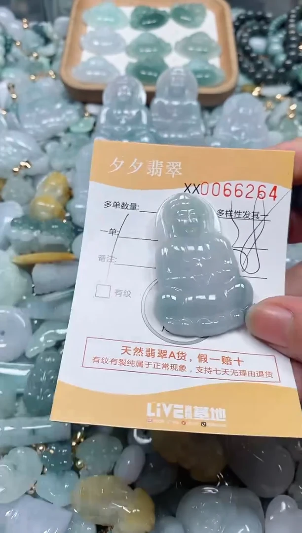 【闪购商品】翡翠颈饰未镶嵌闪购商品0066264