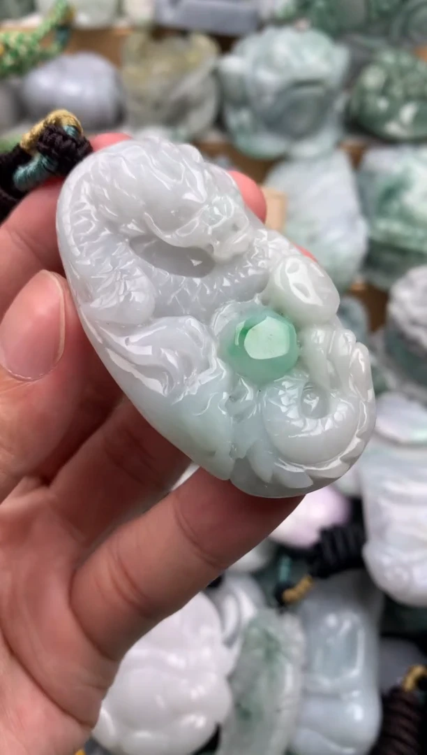 吊坠(不含链)未镶嵌翡翠1