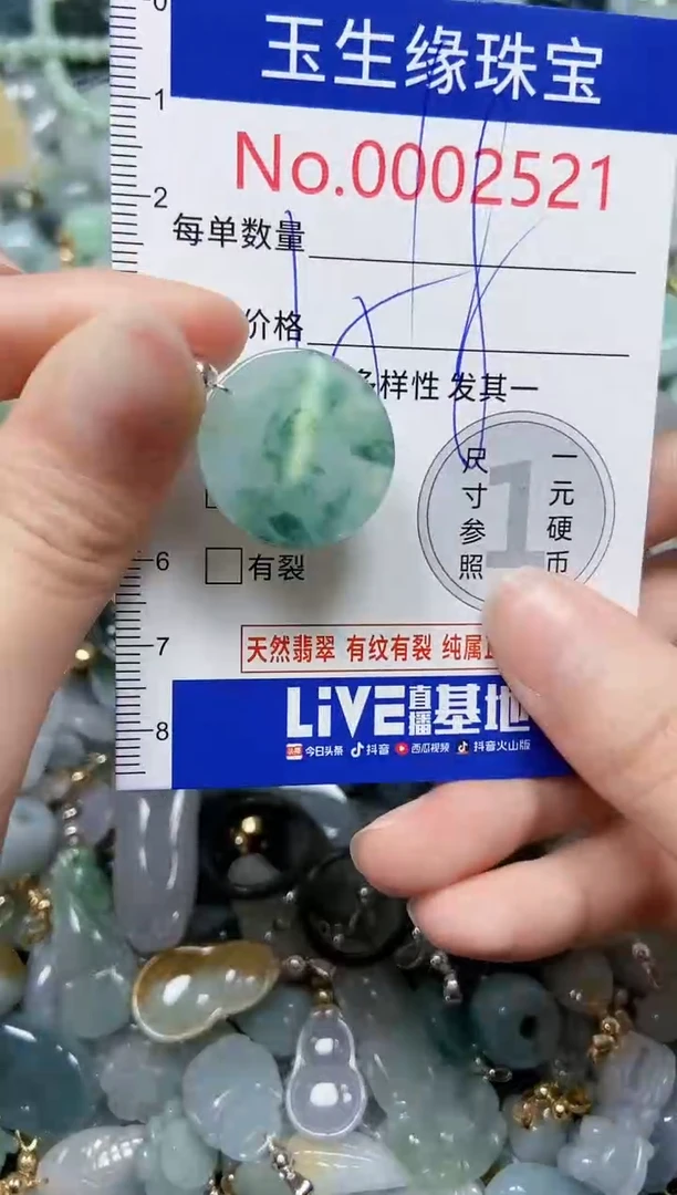 【闪购商品】翡翠颈饰未镶嵌闪购00002521