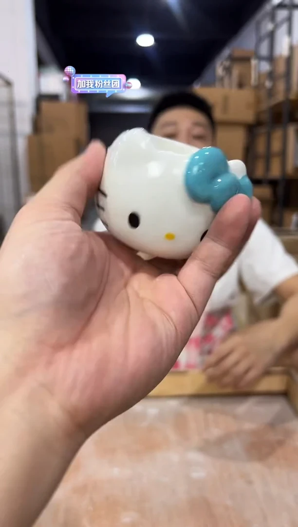 瓷片蓝色kt猫香薰