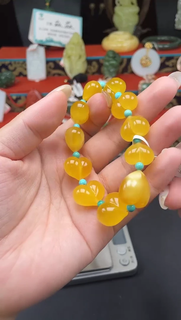 手链蜜蜡未镶嵌kh19多样性发其一