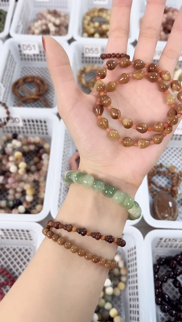 手串库克水滴珠单圈手串