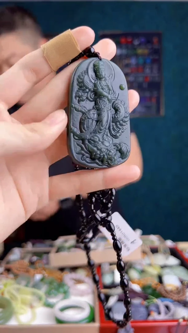 和田玉未镶嵌颈饰多样性发货 拍一单发一个