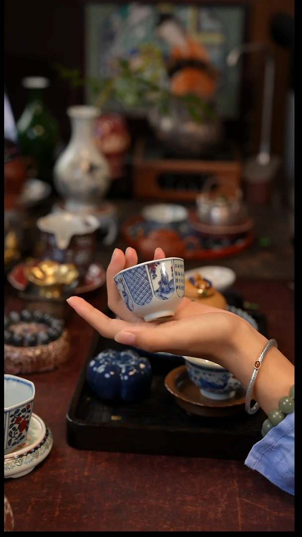 美**墨丰青堂  景德镇陶瓷福利款