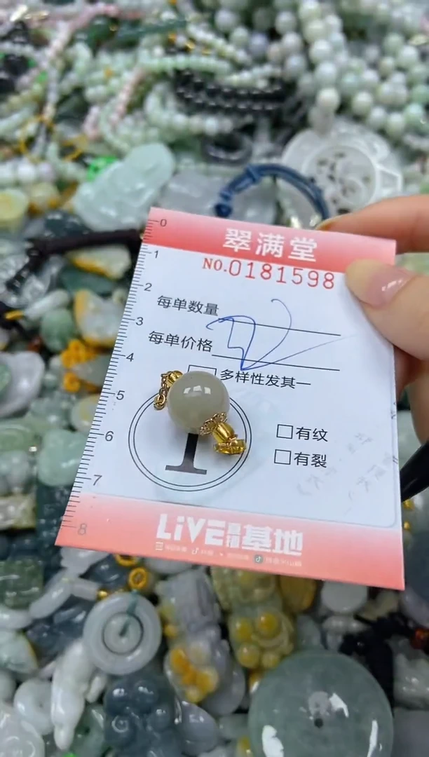 颈饰未镶嵌翡翠闪购0181598