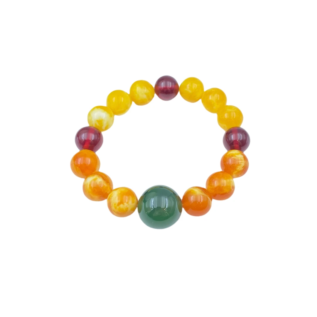 玛瑙意境三彩手链S1202X