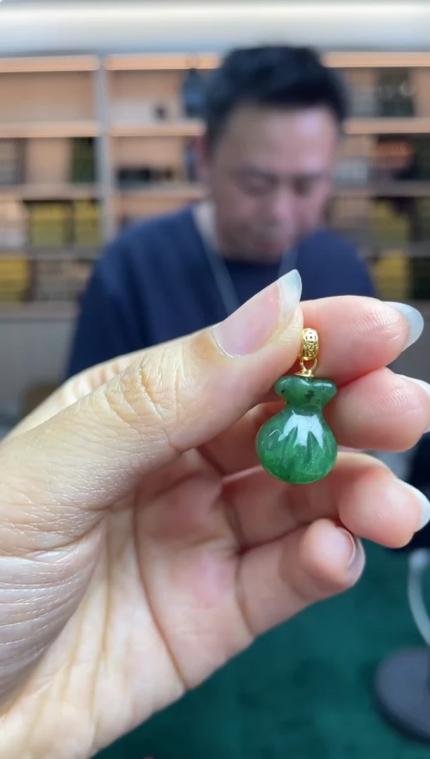 和田玉银S925镶嵌颈饰多样性发一件