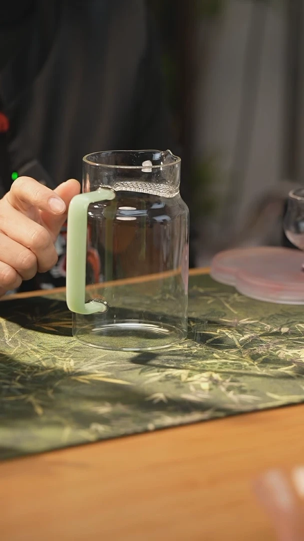 绿玉把月牙煮茶器