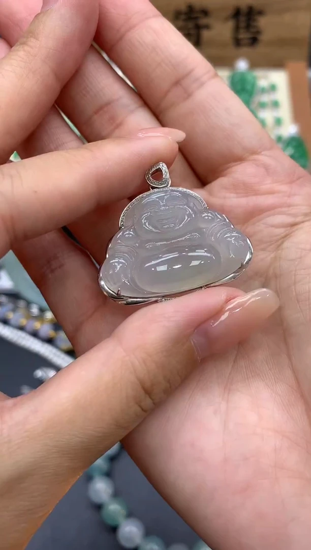 【闪购商品】翡翠颈饰18K金镶嵌182-中国好珍宝