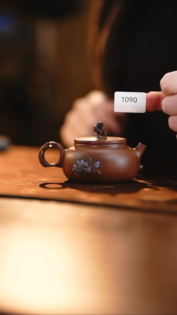 雲梦茶器紫陶茶壶1090