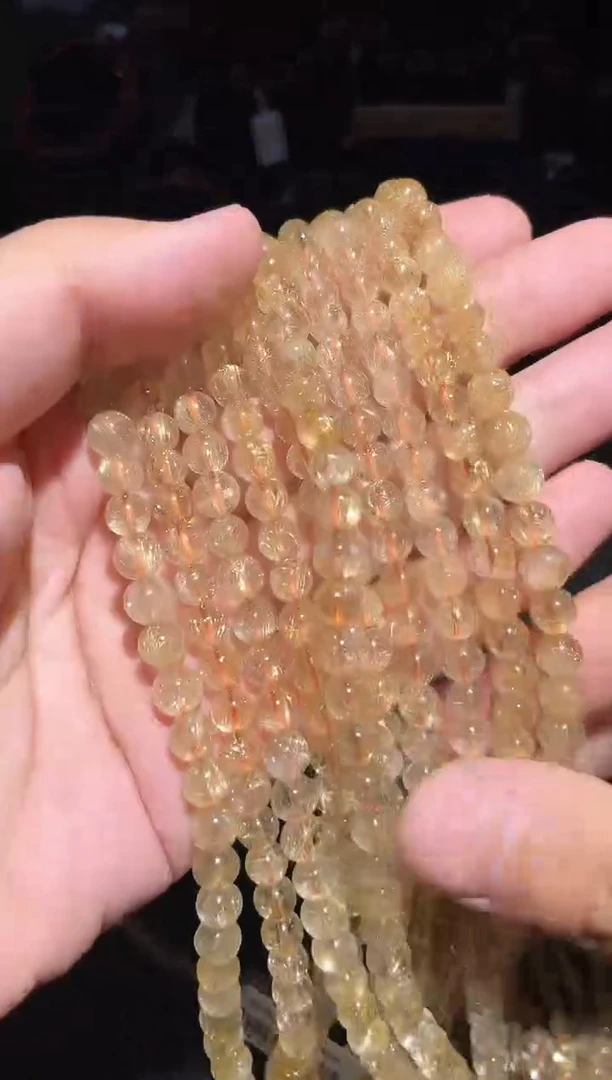 【闪购商品】水晶手链未镶嵌发晶多圈A6（多样性发其一）