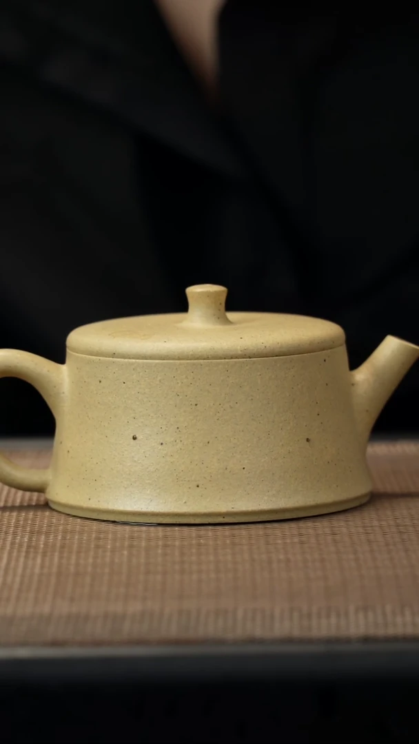 紫砂茶盏本绿云柱140CC