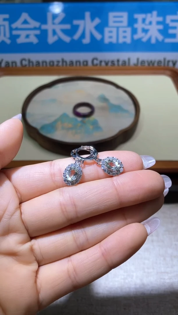 【闪购商品】水晶耳饰未镶嵌多样性发一件572