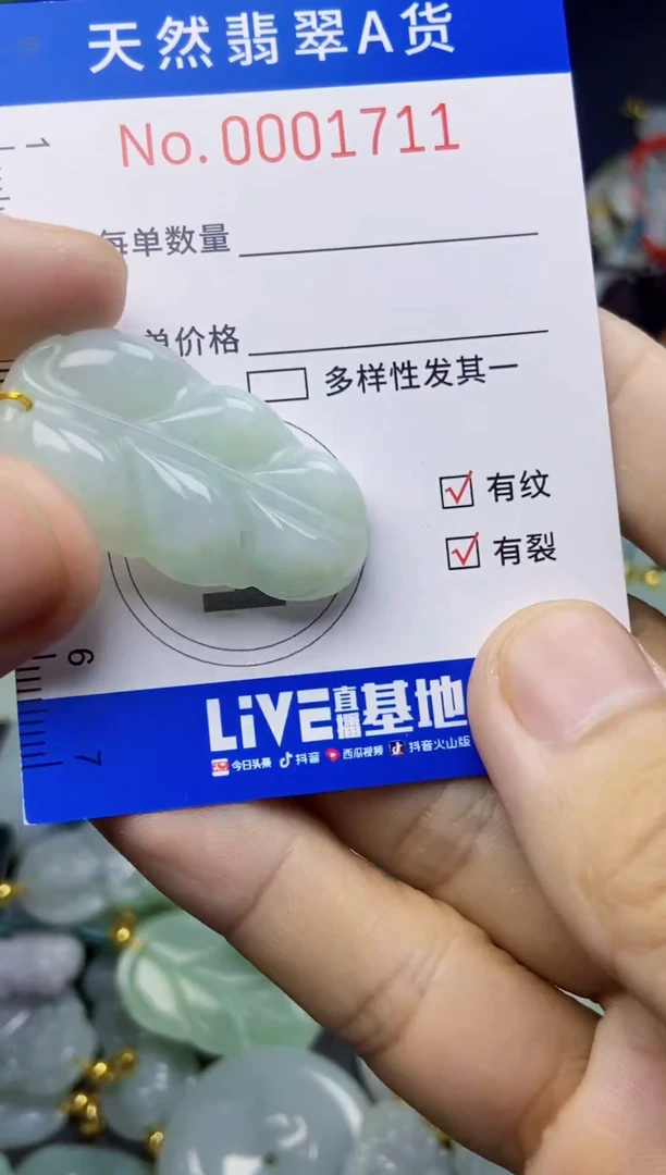 翡翠未镶嵌吊坠(不含链)翡翠