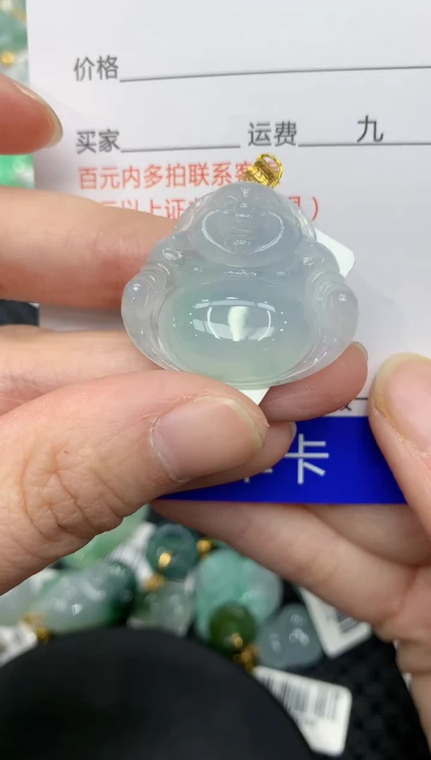 【闪购商品】翡翠颈饰18K金镶嵌11111111