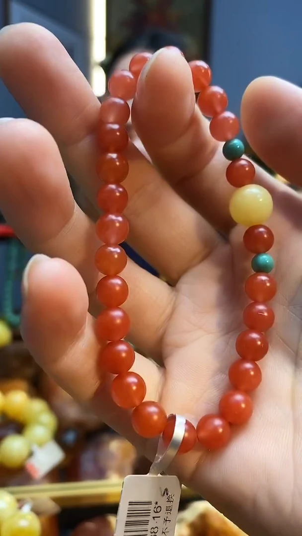 未镶嵌手链南红玛瑙手串