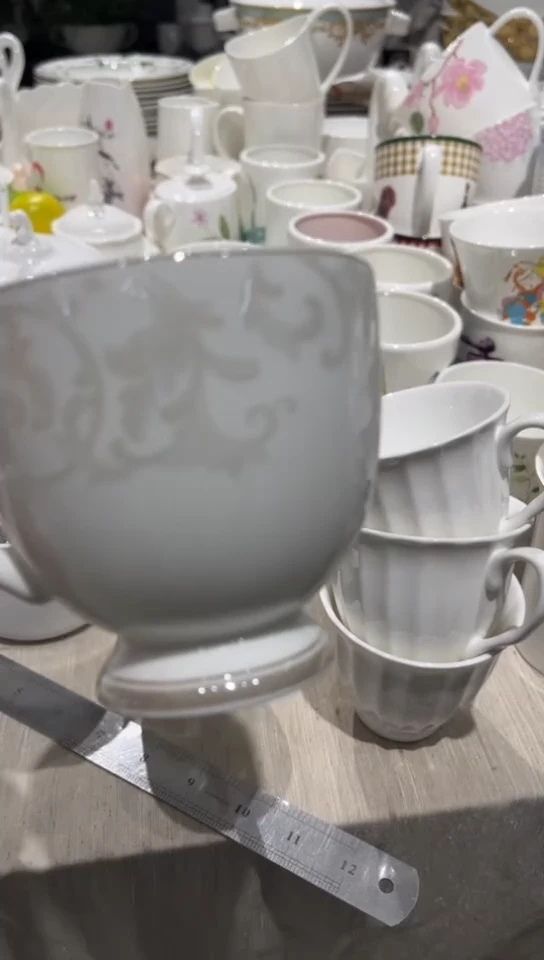 瓷隆达骨瓷维纳斯咖啡杯拍一发二