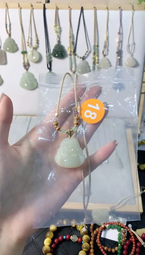 【闪购商品】和田玉颈饰未镶嵌佛公4