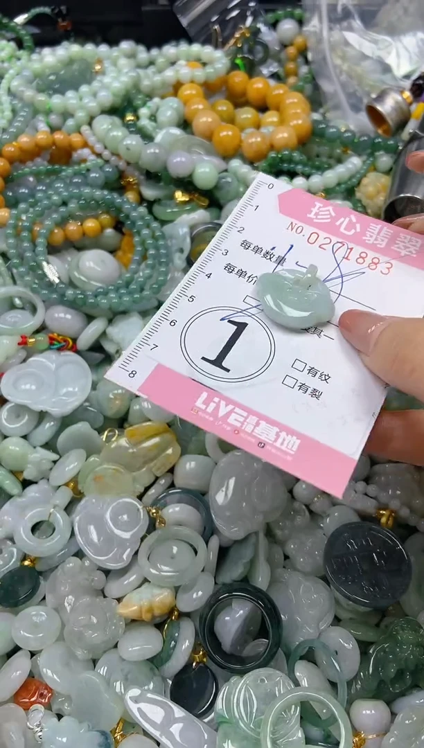 翡翠未镶嵌颈饰闪购0271883多样性发其一